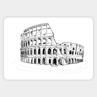 Hand drawn Colosseum Sticker